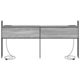  Skladišno uzglavlje Sivi hrast sonoma 200 cm Konstruirano drvo | shoptok.hr