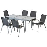 Gardenson Vrtni Set Sorrento, 7-Delni, Antracit Cene