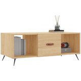  Stolić za kavu boja hrasta 102 x 50 x 40 cm konstruirano drvo | shoptok.hr