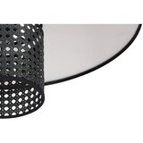  Duolla - Zidno svetlo TOKYO RATTAN 1xE27/15W/230V, prečnik 50 cm, srebrna/crna | Eponuda.com
