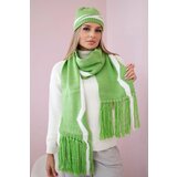 Kesi Women's set with scarf Jagna K356 pistachio | Shoptok.si