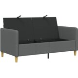 SOFA s pohranom Tamnosiva 152 x 78 x 87 cm Poliester | shoptok.hr
