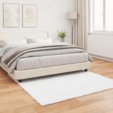  Protuklizni tepih od umjetnog zečjeg krzna OLITE Bijela 160 x 160 cm | shoptok.hr