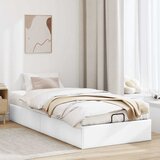 vidaXL Okvir kreveta bez madraca bijeli 90x200 cm od umjetne kože | shoptok.hr