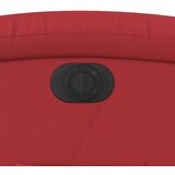  Električni naslanjač rdeče umetno usnje | Shoptok.si
