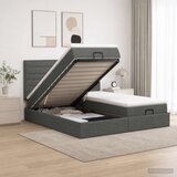  od pjene s madracem i LED-om Tamnosiva 200 x 200 cm | shoptok.hr
