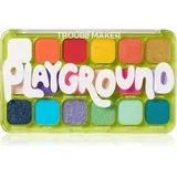 Big Trouble paleta senčil za oči odtenek Playground 27 g