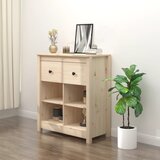  Komoda 70 x 35 x 80 cm od masivne borovine | shoptok.hr