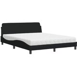  Krevet s madracem Dover crni 160x200 cm od tkanine | shoptok.hr