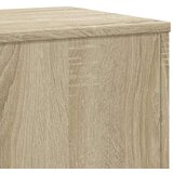 vidaXL Stalak za biljke boja hrasta 33 x 33 x 100 cm konstruirano drvo | shoptok.hr