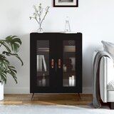 vidaXL Komoda crna 69 5 x 34 x 90 cm od konstruiranog drva Cijene