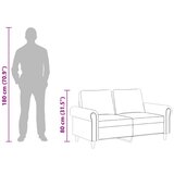  Dvosjed krem 120 cm baršunasti | shoptok.hr