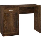  Radni stol s ladicom i ormarićem boja hrasta 100x40x73cm drveni | shoptok.hr