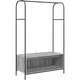  Stalak za odjeću Siva 100 x 44 x 160 cm Konstruirano drvo | Eponuda.com