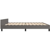  Okvir za krevet s uzglavljem sivi 200x200 cm od umjetne kože | shoptok.hr