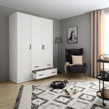 Mömax omara za oblačila madita, bela, masivno | Shoptok.si