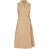 Orsay Light brown women's wrap dress - Women's | shoptok.hr