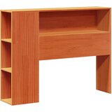  Krevet s regalom za knjige bez madraca 100x200 cm masivno drvo | shoptok.hr