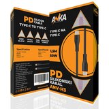  PD SILIKONSKI KABAL TYPE-C NA TYPE-C ANV-H3 1,5M PINK AN-KA Cijene