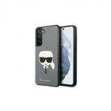 Karl Lagerfeld KLHCS21FSAKHSL za samsung galaxy S21 fe G990 siva zaščita - karls head Cene