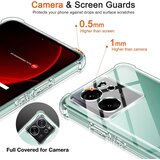 Techsuit Shockproof Clear Silicone prozorna maskica odporna na udarce za Xiaomi 13T / 13T Pro | Shoptok.si