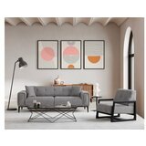 Atelier Del Sofa sofa trosed athena 3 seater light grey cene