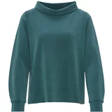 Opus Sweater majica 'Getsomi' petrol