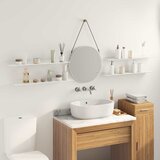  Lebdeća polica Zidne 4 pcs Bijeli 80 x 18 x 2,5 cm Čelik | shoptok.hr