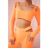 Kesi Complete with blouse top orange neon | Shoptok.si