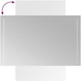  LED kupaonsko ogledalo 50x80 cm | shoptok.hr