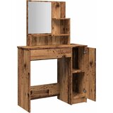  Toaletni stol s ogledalom Staro drvo 86,5x35x136 cm | shoptok.hr