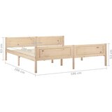  Okvir za krevet od masivne borovine 180 x 200 cm | Eponuda.ba