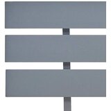  Okvir za krevet od masivne borovine sivi 180 x 200 cm | shoptok.hr