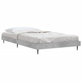  Okvir kreveta boja betona 90 x 190 cm od konstruiranog drva | Eponuda.ba