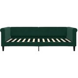  Dnevni krevet na razvlačenje tamnozeleni 100x200 cm baršunasti | shoptok.hr