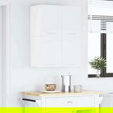 vidaXL Viseča omarica Riga Bela 60 x 31 x 40 cm Konstruiran les | Shoptok.si