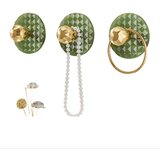 INF 3-Pack Stenskih Kljuk Brez Vrtanja - Samolepilni Obešalniki Brez Poškodb Green, (22064581) | Shoptok.si