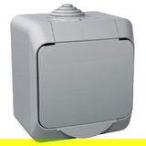 Prekidač 1P IP44 siva CEDAR | Eponuda.ba