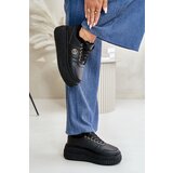 Boto Sneakers Women's Sport Shoes Insulated On Massive Sole Black Verissha | Shoptok.si