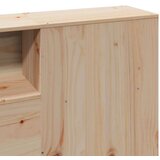  Okvir kreveta bez madraca 200 x 200 cm od masivne borovine | shoptok.hr