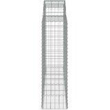  Lučne gabionske košare 10kom 200x50x140/160cm pocinčano željezo | shoptok.hr