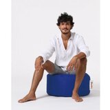 Atelier Del Sofa round pouf - blue blue garden pouffe | ePonuda.com