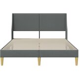  Okvir za krevet Tamnosiva 153 x 203 cm Tkanina - 152 x 203 cm | shoptok.hr