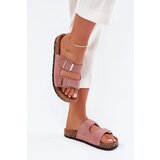 Boto Women's Slip-On Sandals On Cork Sole Light Pink Cortina | shoptok.hr