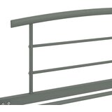  Za krevet sivi metalni 90 x 200 cm | shoptok.hr