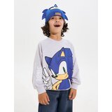 Sinsay Bluza s okruglim izrezom s printom Sonic the Hedgehog | shoptok.hr