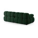 Micadoni Temno zelena žametna sedežna garnitura 188 cm Bellis – | Shoptok.si