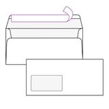  Kuverta American, 230 x 110 mm, s lijevim prozorom, 500 komada | shoptok.hr