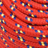  Višenamjensko pomoćno uže 14 mm 100 m Crvena PP | shoptok.hr