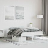 Metalni okvir za krevet bijeli 135x190 cm | shoptok.hr